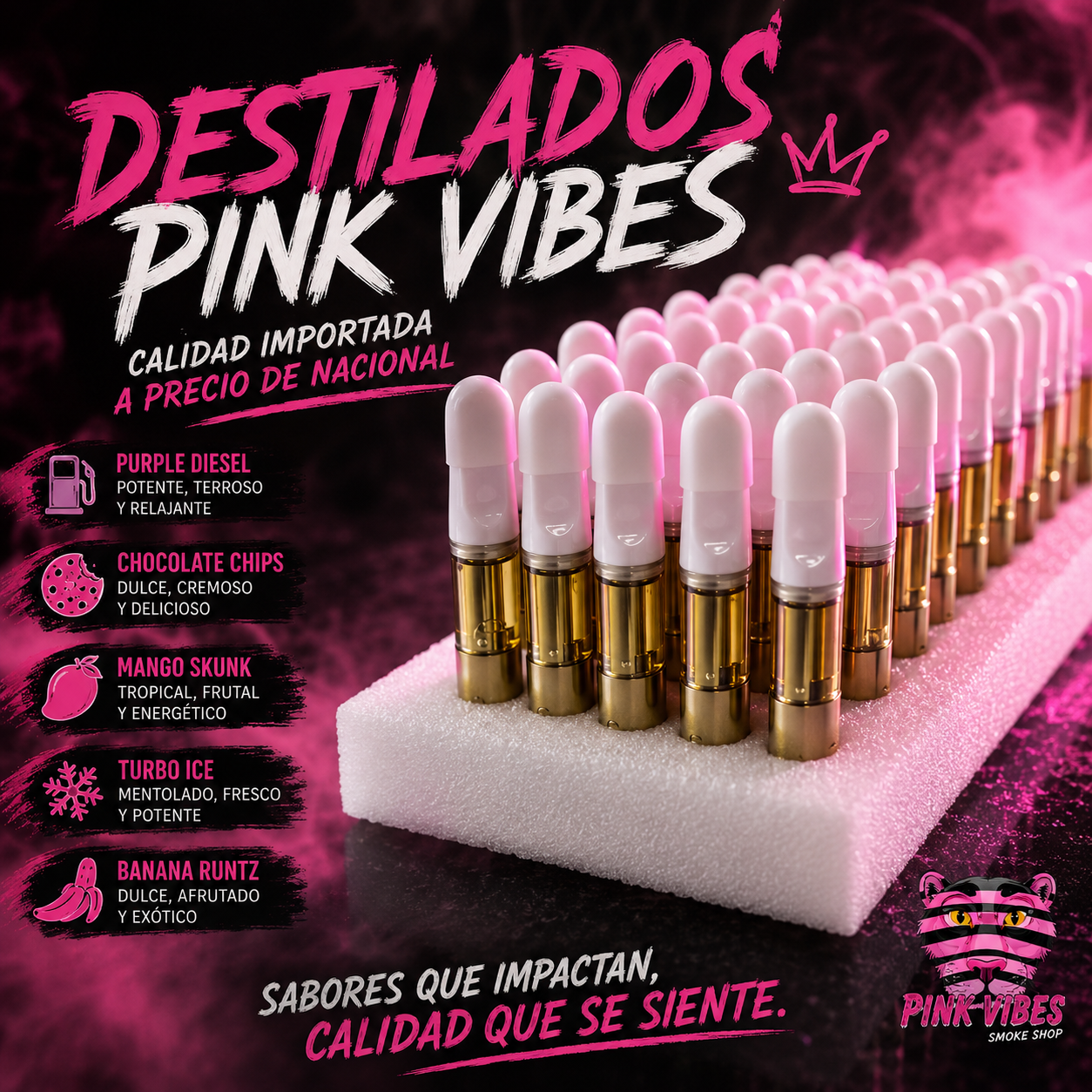 Destilado Pink Vibes 1ml