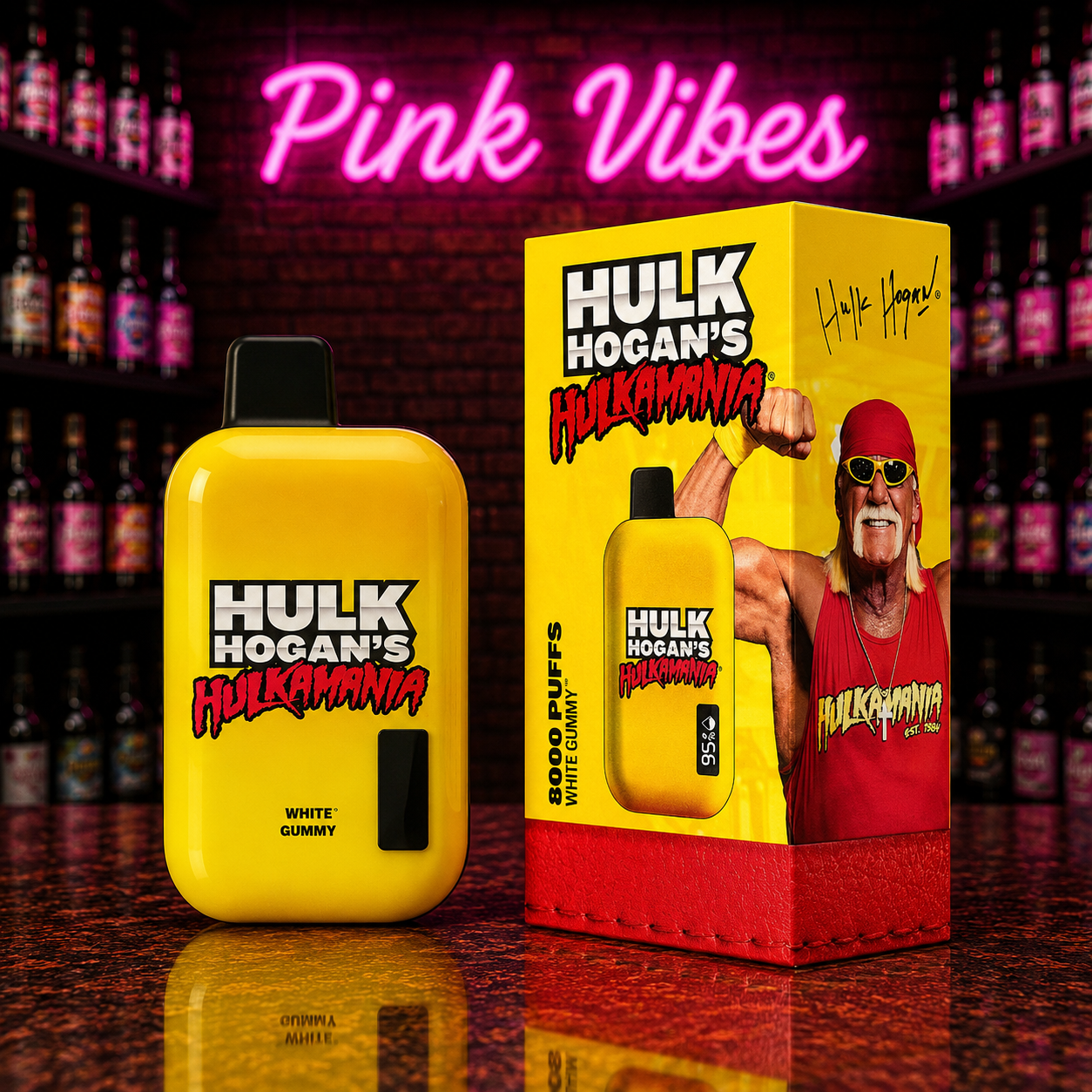 Hulk Hogan's Hulkamania 8.000 Puffs