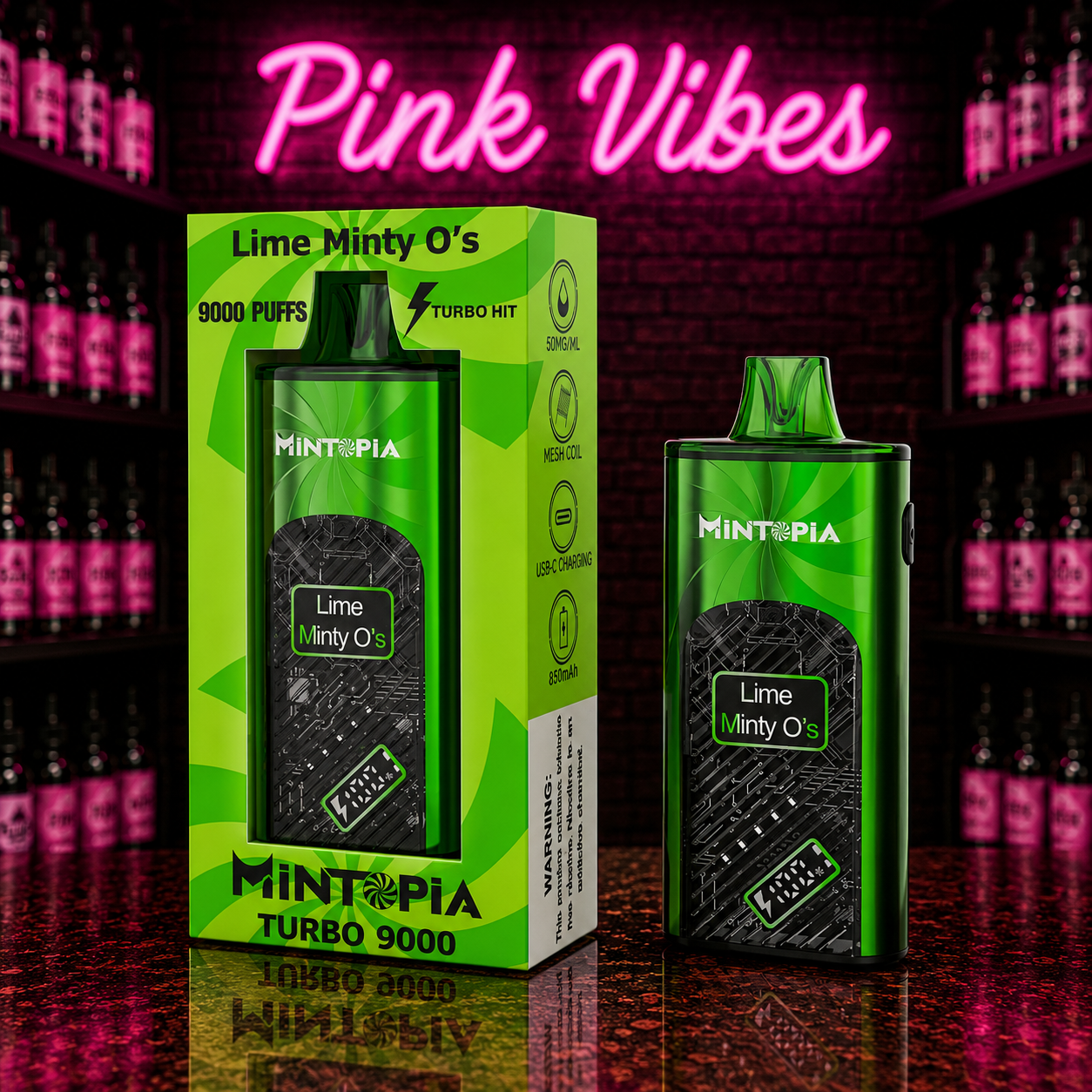 Mintopia Turbo 9.000 Puffs