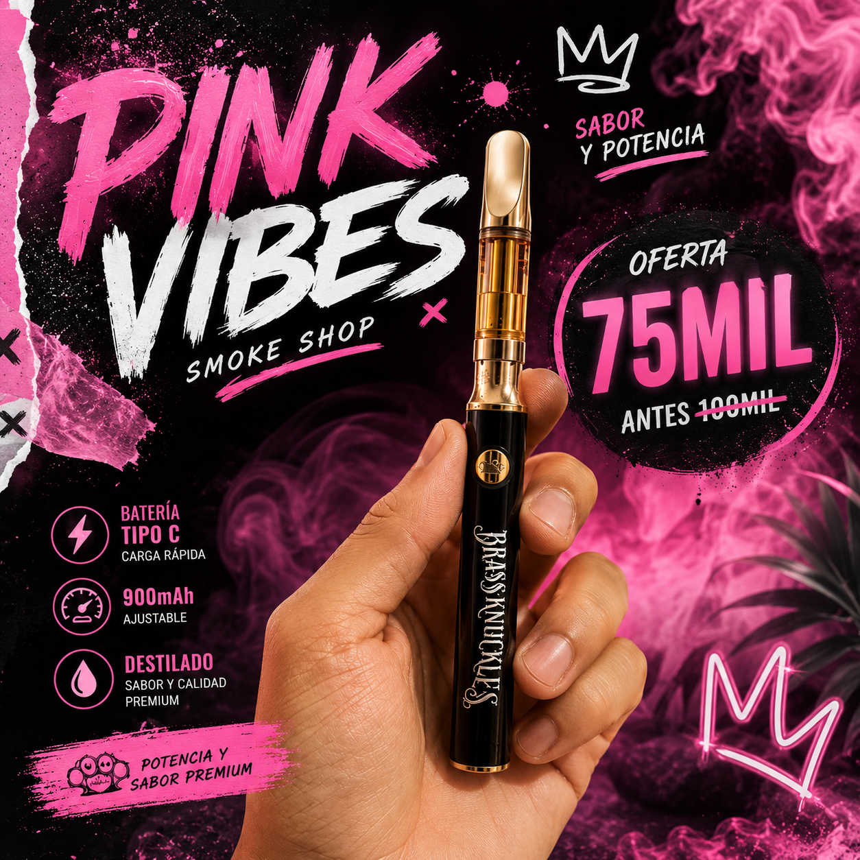 🌊 Pink Flow (Más vendido)
